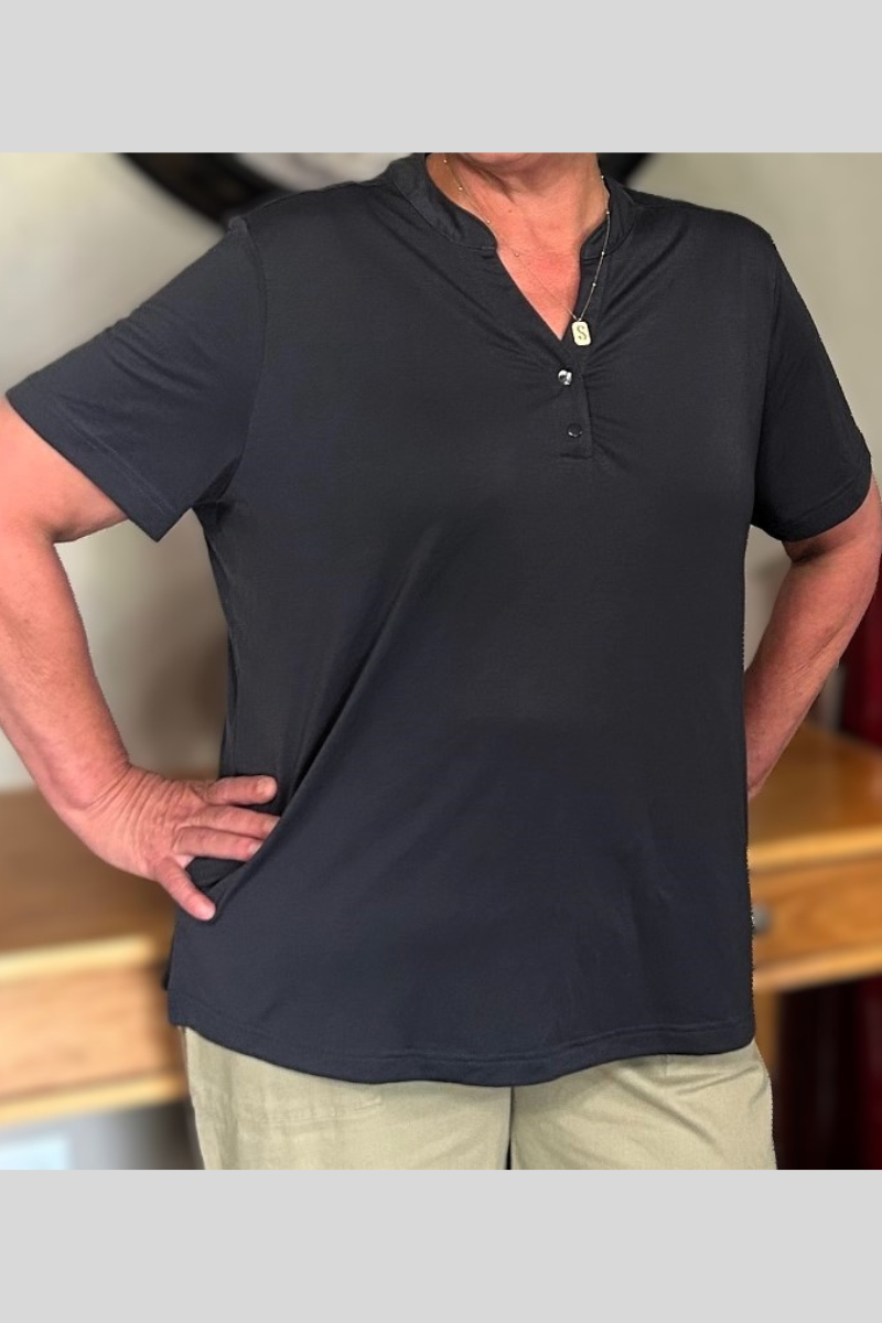 Sustainable eco-friendly polo from North End in carbon color