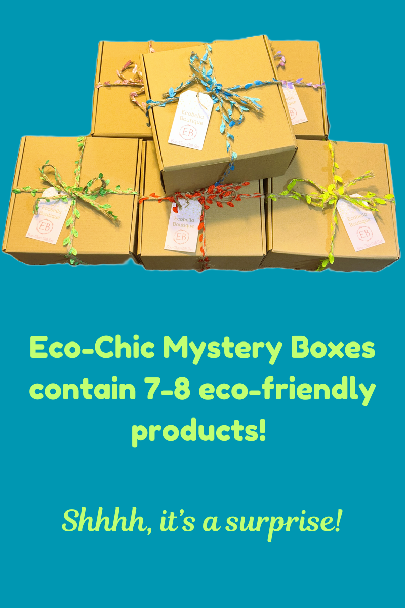 Eco-friendly spa gift set mystery box with sustainable bath & body products ready to give.