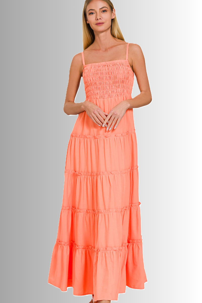 Peachy Keen Cami Maxi Dress 3X Peachy Keen Cami Maxi Dress 3X